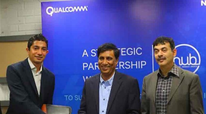 Jim Cathey, senior vice president and president, Asia Pacific and India, Qualcomm International said, “Our collaboration with T-Hub, will help us scale rapidly, utilising their infrastructure and resources and bring path-breaking innovations to India.” (Photo/Qualcomm)