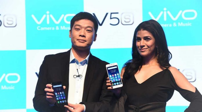 Priced at ₹18,990, the Vivo V5s will be available from 6th May 2017 onwards at a store and online on Flipkart.com. (Photo/Vivo India)