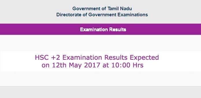 Tamil Nadu School Education Department will announce TNBSE HSC Class 12 Results 2017 at 10 am on May 12, the results to be available at tnresults.nic.in