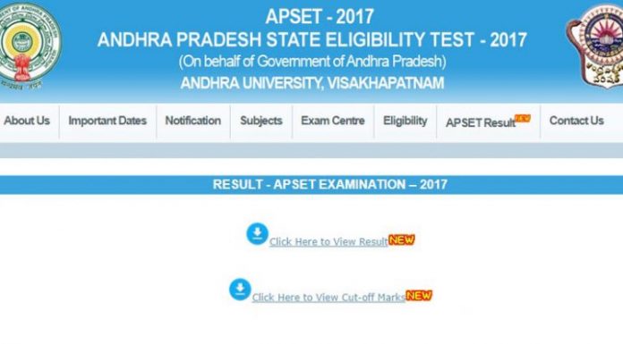 APSET 2017 results, APSET 2017, APSET 2017 Exam, APSET 2017 Cut Off, APSET 2017 qualify, Check APSET 2017 results, UGC, Teacher Eligibility, Professor Eligibility