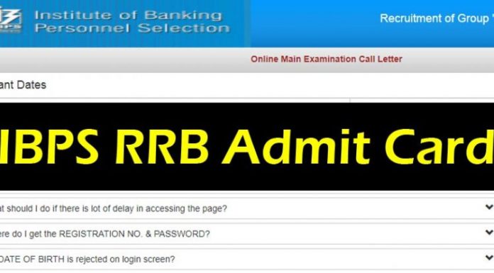 IBPS RRB Admit Card, IBPS admit card, IBPS Office assistant admit card, IBPS RRB call letter, IBPS main admit card, IBPS main call letter, RRB office assistant exam, Education, Career, RRBs