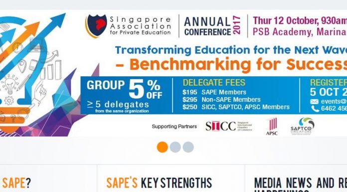 Singapore, SAPE, Singapore Association for Private Education, Education, Education in Singapore, Brandon Lee, Leon Choong, Kaplan