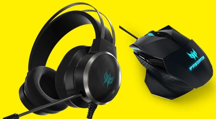Acer Galea 500 Gaming Headset, Acer Galea 500 Gaming Mouse, Acer, Acer Predator, Laptop