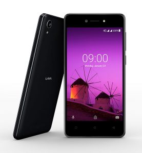 Lava Z50 comes with a 5 MP rear and front camera with flash. 