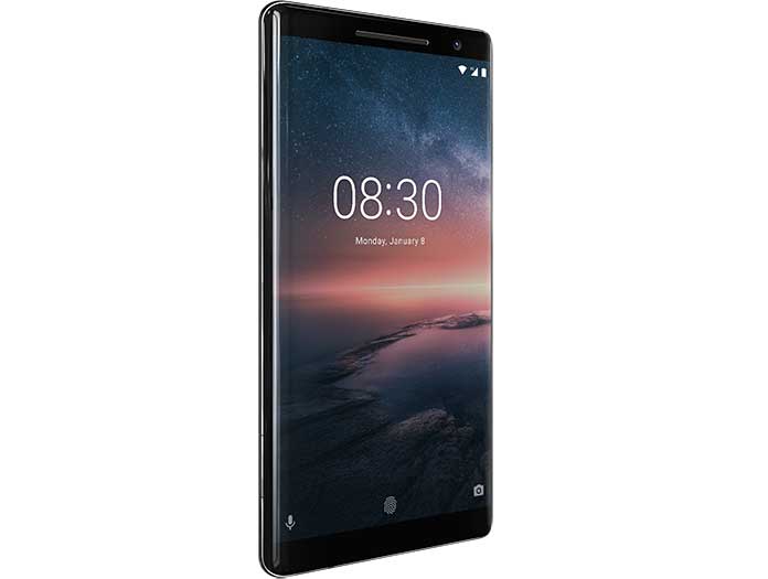 The Nokia 8 Sirocco runs Android 8.0 Oreo and sports a 5.5-inch QHD (1440x2560 pixels) pOLED display with 3D Corning Gorilla Glass 5.