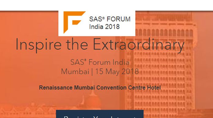 SAS Forum 2018 to focus on AI, Machine Learning, IoT, Fraud Management and CX