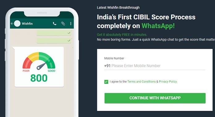 Now check your CIBIL score on WhatsApp for free: Here's how