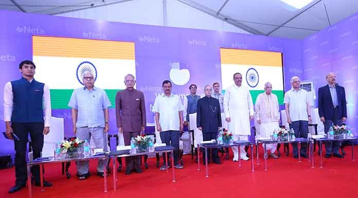 Former President Pranab Mukherjee launches Neta app for voters to rate politicians