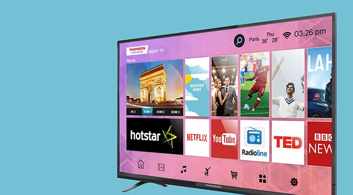 THOMSON launchess 50, 55 inches 4k UHD smart TV with new UI