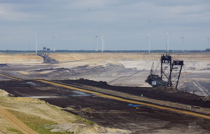 The lignite quarry which was 800 meters away from his village is expanding and moving even closer