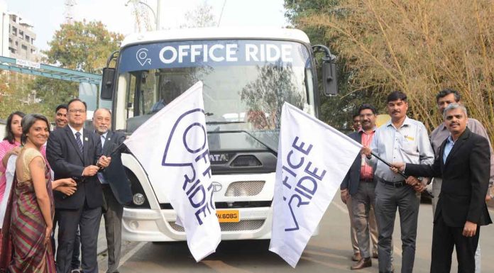 Ford launches App based shared bus service in Pune