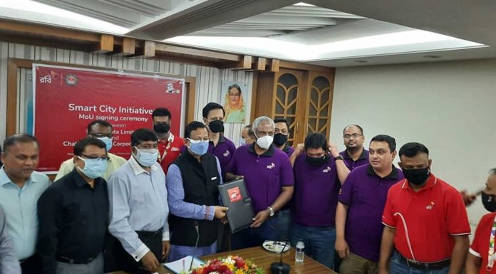 Chattogram City Corportion signs MoU with Robi Axiata for Chittagong Smart City (Photo: File)