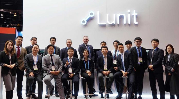 Lunit Team during RSNA 2019 (File Photo via Twitter: @Lunit_AI)