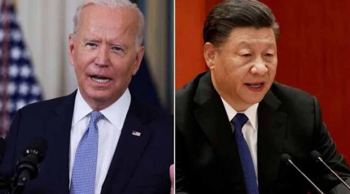 Joe Biden & Xi Jinping