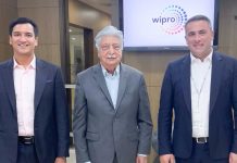 Left to Right: Shravan Subramanyam, Managing Director, Wipro GE Healthcare, Azim Premji, Chairman, Wipro GE Healthcare and Chairman, Wipro Enterprises and Elie Chaillot, President & CEO, GE Healthcare Intercontinental