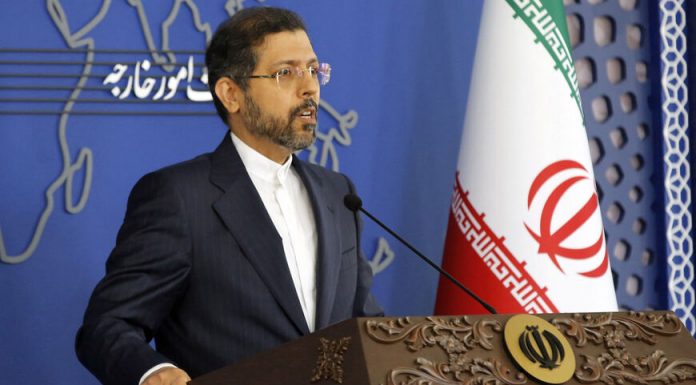 Iranian foreign minister Saeed Khatibzadeh