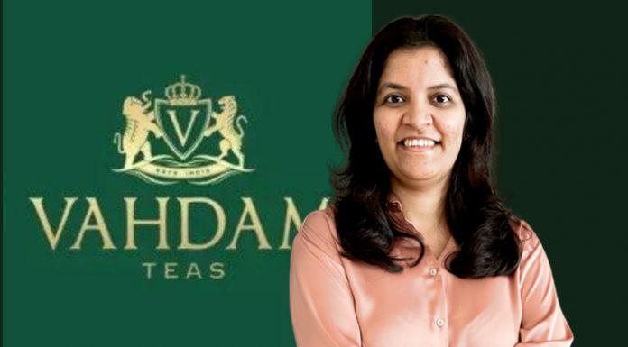 Sneha Beriwal, Chief Marketing Officer,Vahdam