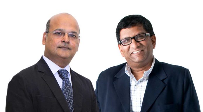 Unicorn India Ventures Managing Partners Anil Joshi and Bhaskar Majumdar