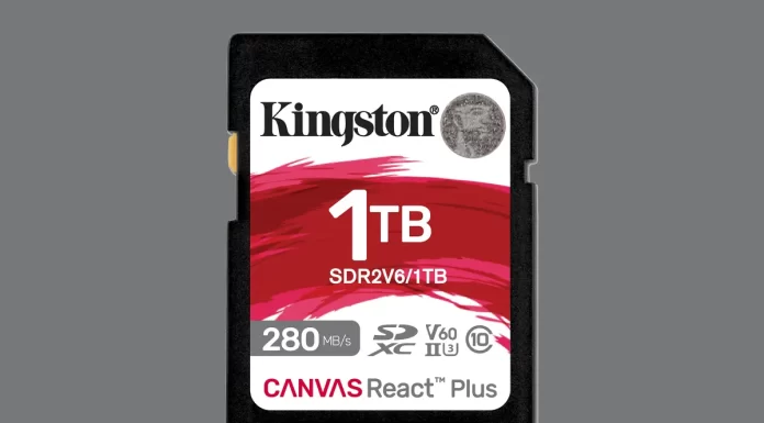 Canvas React Plus V60 SD Card