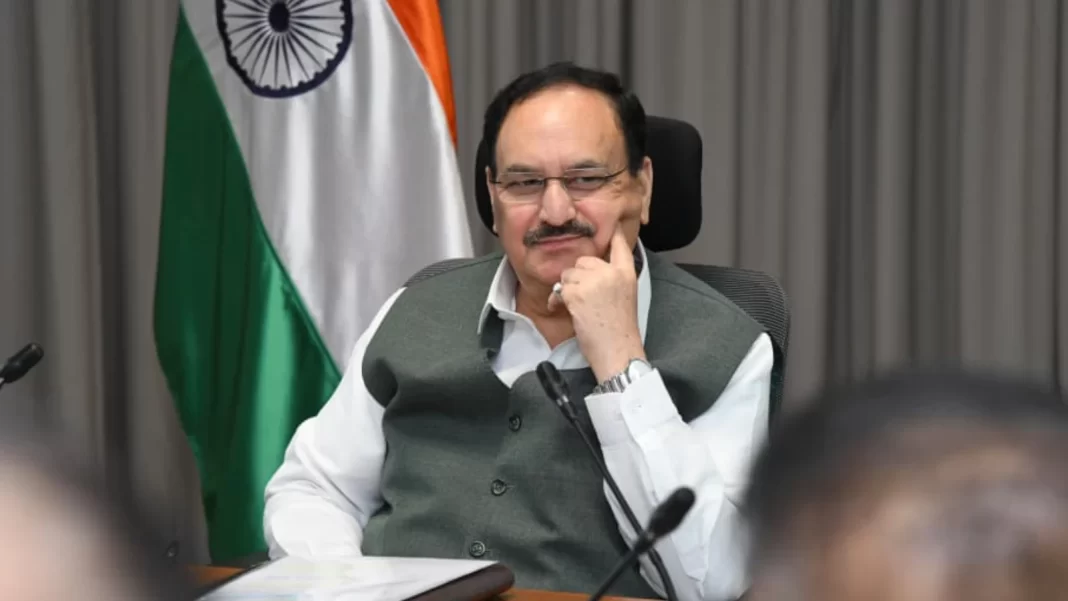 Union Health Minister Jagat Prakash Nadda